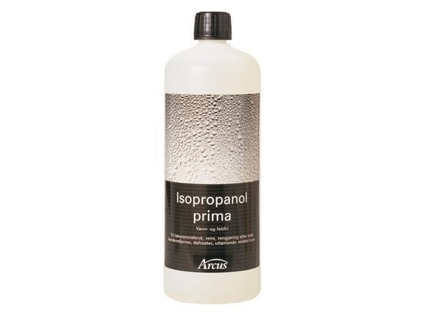 Isopropanol Prima ren, 1 ltr. Teknisk Sprit - 99,5 % 1000 ml 